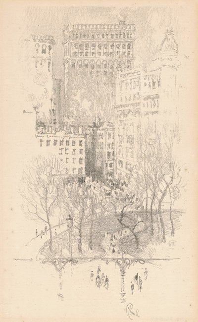 联合广场，1904年。 作者 约瑟夫·彭内尔
