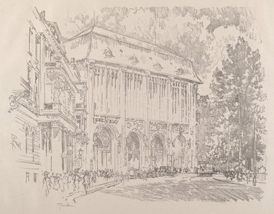 Wertheim, Leipziger-Platz, 柏林 作者 约瑟夫·彭内尔