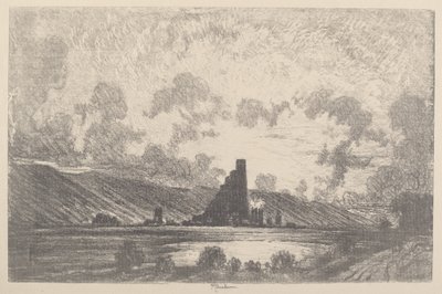 Work Castles, Wilkesbarre, 1910。 作者 约瑟夫·彭内尔
