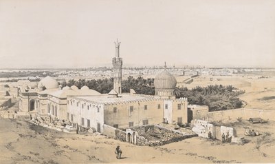 98.纳贝德米安清真寺，亚历山大城，1843年 作者 Joseph Philibert Girault De Prangey