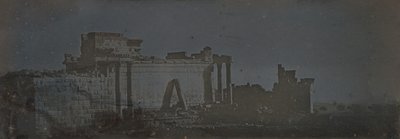 巴勒贝克，1843-44年。 作者 Joseph Philibert Girault De Prangey