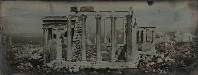 Erechtheion，雅典，1842。 作者 Joseph Philibert Girault De Prangey