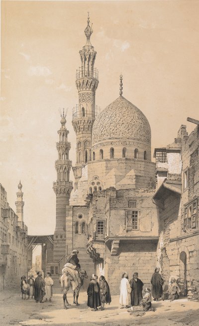 凯尔的清真寺，1843年。 作者 Joseph Philibert Girault De Prangey