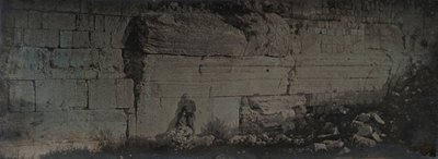 罗宾逊拱门，耶路撒冷，1842-44。 作者 Joseph Philibert Girault De Prangey