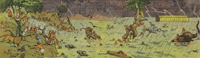 大洪水》（彩色印刷版） 作者 约瑟夫·波菲里·平雄