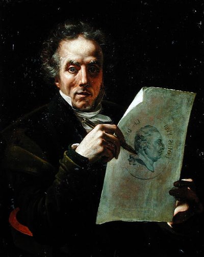 路易十八的绘画自画像（1755-1824） 作者 Joseph Roques