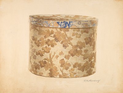Bandbox，约1939年。 作者 约瑟夫·罗森伯格