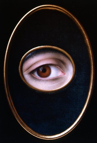 一个年轻女子的眼睛 作者 约瑟夫·萨科