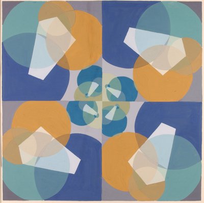 绿色方块（选自《艺术的数学基础》丛书） 作者 约瑟夫·席林格