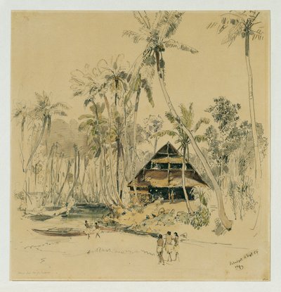 加罗林群岛普伊尼佩特岛（波纳佩）的传教士之家 作者 约瑟夫塞勒尼