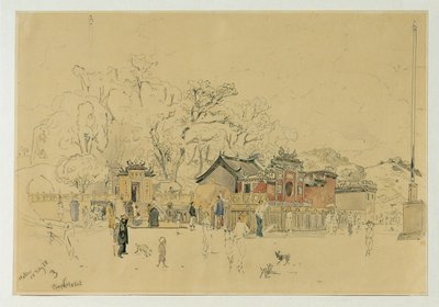 澳门半岛上的马谷庙丛林园 作者 约瑟夫塞勒尼