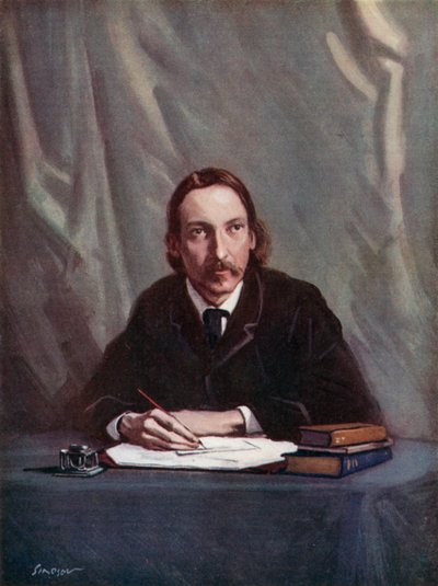 罗伯特路易斯史蒂文森，1850-1894 作者 约瑟夫·辛普森
