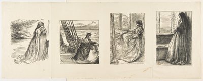 兰开夏郡的救济基金》、《少校的女儿》、《圣地屠杀前的早晨》，1862年 作者 约瑟夫·斯温