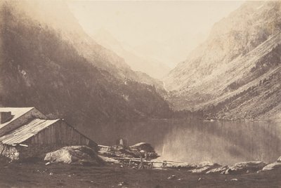 高贝湖，考特雷茨，1853年。 作者 约瑟夫维吉耶