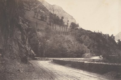 从皮埃尔菲特到卢斯-圣索韦尔的道路，1853年。 作者 约瑟夫维吉耶