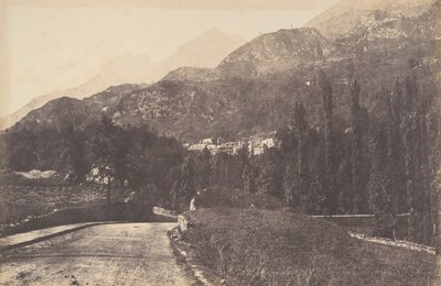 圣索韦尔水域的景色，1853年。 作者 约瑟夫维吉耶