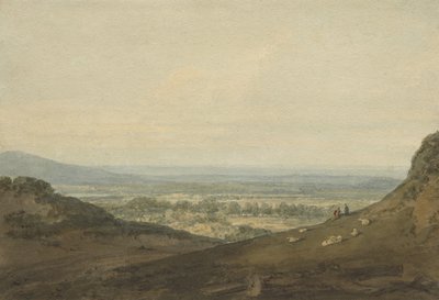 1796年在爱丁顿附近的威斯特摩兰（Westmorland）欣赏 作者 约瑟夫·马洛德·威廉·特纳