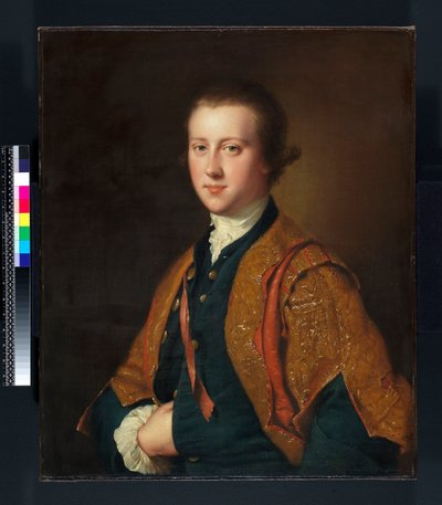尊敬的Richard Fitzwilliam，1764年梅里恩的第七子爵Fitzwilliam 作者 德比的约瑟夫·赖特