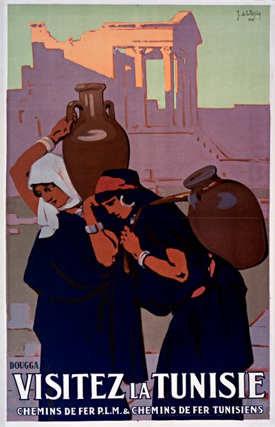 道格加。访问突尼斯，1929年。 作者 约瑟夫·德·拉内齐埃