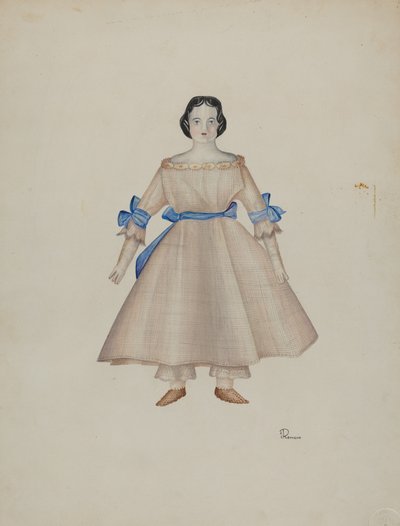 娃娃--玛丽，约1939年。 作者 约瑟芬·C·罗马诺