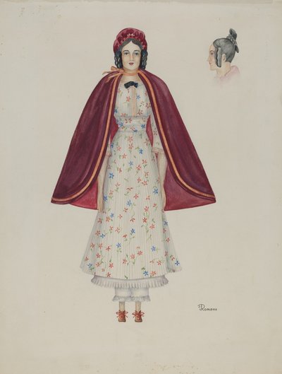 娃娃--纳西莎-萨维里，约1937年。 作者 约瑟芬·C·罗马诺