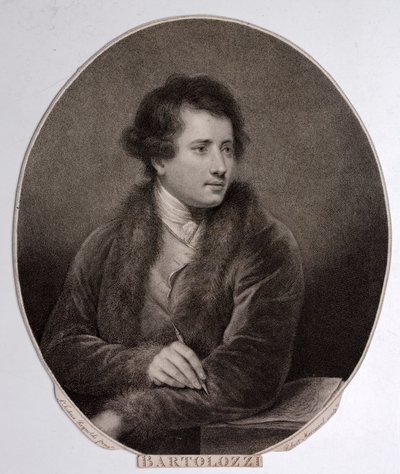 Francesco Bartolozzi, Italian engraver (engraving) 作者 约书亚（之后）雷诺兹