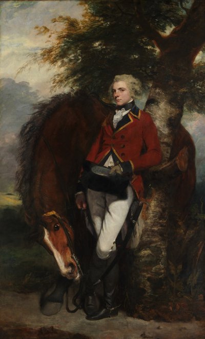 乔治KHCoussmaker上尉，1782年 作者 约书亚·雷诺兹（Joshua Reynolds）