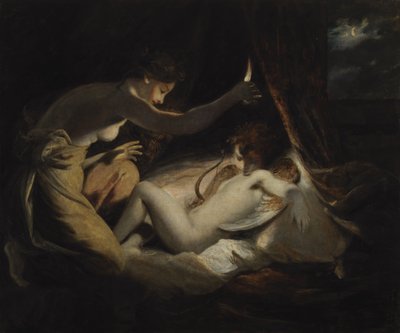 丘比特与赛琪，约1789年 作者 约书亚·雷诺兹（Joshua Reynolds）