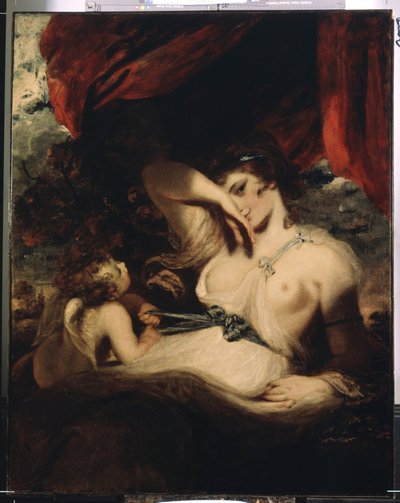 丘比特解开维纳斯之带》（Cupidon denouant le ruban de Venus）。约书亚-雷诺兹爵士（1732-1792 年）作品 作者 约书亚·雷诺兹（Joshua Reynolds）