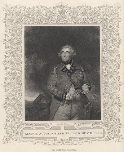 George Augustus Eliott，第一男爵Heathfield 作者 约书亚·雷诺兹（Joshua Reynolds）