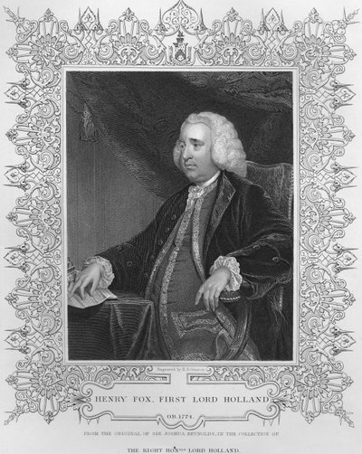 亨利福克斯，第一任荷兰男爵 作者 约书亚·雷诺兹（Joshua Reynolds）