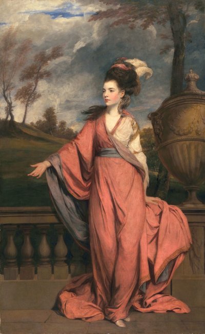 简·弗莱明（Jane Fleming），后哈灵顿伯爵夫人（Countess of Harrington），约1778-79年（布面油画） 作者 约书亚·雷诺兹（Joshua Reynolds）