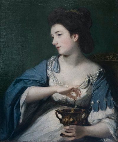 凯蒂-费舍尔饰克里奥帕特拉 作者 Joshua Reynolds