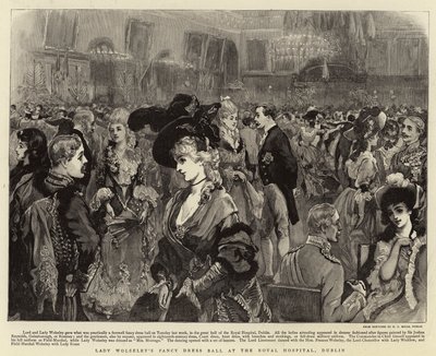 Lady Wolseley在都柏林皇家医院的化装舞会礼服 作者 约书亚·雷诺兹（Joshua Reynolds）
