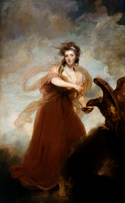 饰演 "Hebe "的 Musters 夫人 作者 约书亚·雷诺兹（Joshua Reynolds）