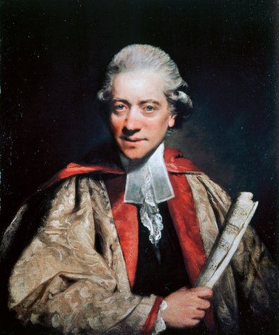 Portrait of Charles Burney (1726-1814), composer, organist and music historian 作者 约书亚·雷诺兹（Joshua Reynolds）