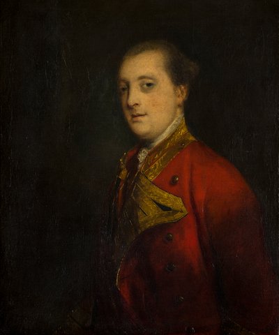 乔治-布里奇曼肖像，约 1747-67 年（布面油画） 作者 约书亚·雷诺兹（Joshua Reynolds）