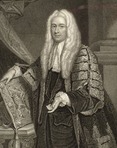 Henry Fox的肖像，荷兰第一男爵（1705-74），亨利罗宾逊（1833-51） 作者 约书亚·雷诺兹（Joshua Reynolds）