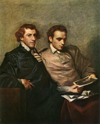 两位先生的画像，c1778，c1912 作者 约书亚·雷诺兹（Joshua Reynolds）