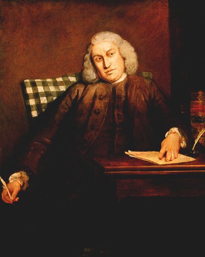 塞缪尔·约翰逊（Samuel Johnson），英国文人，1756-1757年 作者 约书亚·雷诺兹（Joshua Reynolds）