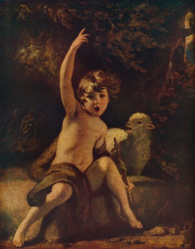 圣约翰在荒野中，c1776 作者 约书亚·雷诺兹（Joshua Reynolds）