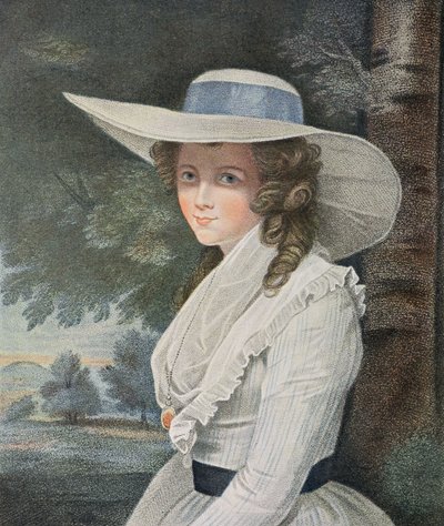 尊敬的伯爵夫人斯宾塞（1831年）由Francesco Bartolozzi（1727-1815），酒吧刻。作者：EM Diemar，1787年（点画雕刻）（另见13474） 作者 约书亚·雷诺兹（Joshua Reynolds）