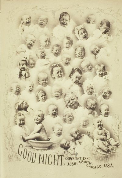 晚安，约1880年。 作者 约书亚·史密斯