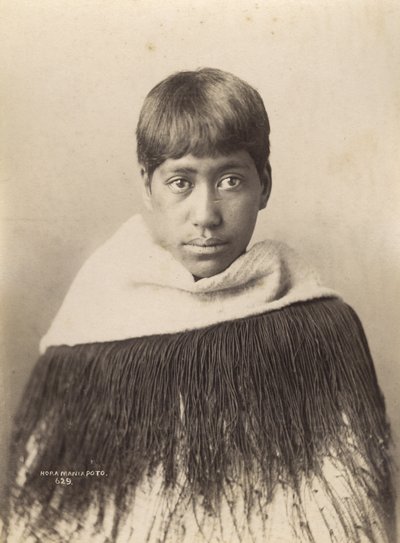 Hora Maniapoto，1890年（专辑打印） 作者 乔西亚·马丁