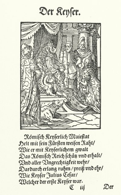 The Emperor (engraving) 作者 约斯特（后）安曼