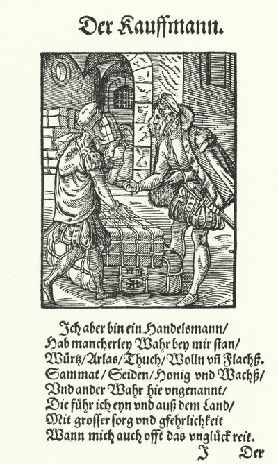 The Merchant (engraving) 作者 约斯特（后）安曼