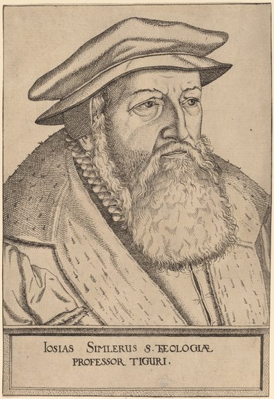 Josias Simler 作者 约斯特安曼
