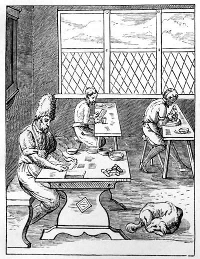 销和针制造商，约1559-1591年 作者 约斯特安曼