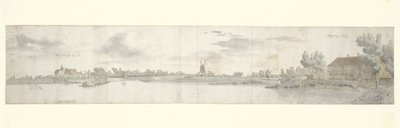 北布拉班特卡斯特尔奥伊（Kasteel Ooij）和收费站全景 作者 Josua de Grave