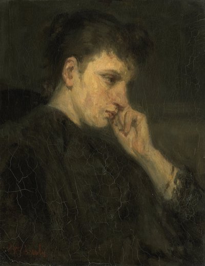 忧郁 作者 以色列的约瑟夫 (1824-1911)